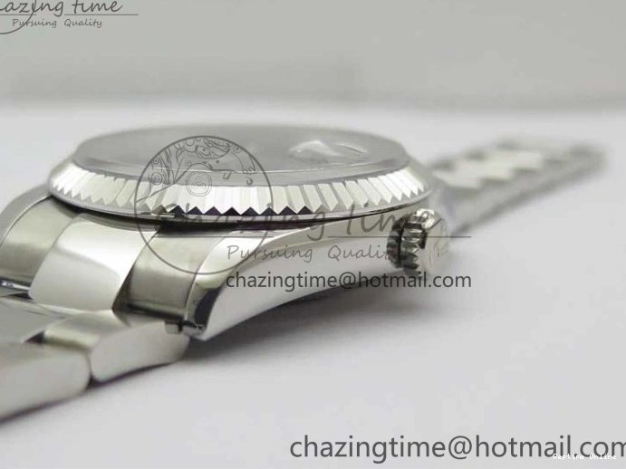 0125 Stylish DateJust 36 SS 126200 BP Maker 1:1 Best Edition Fluted Bezel Blue Dial on Oyster Bracelet 2538